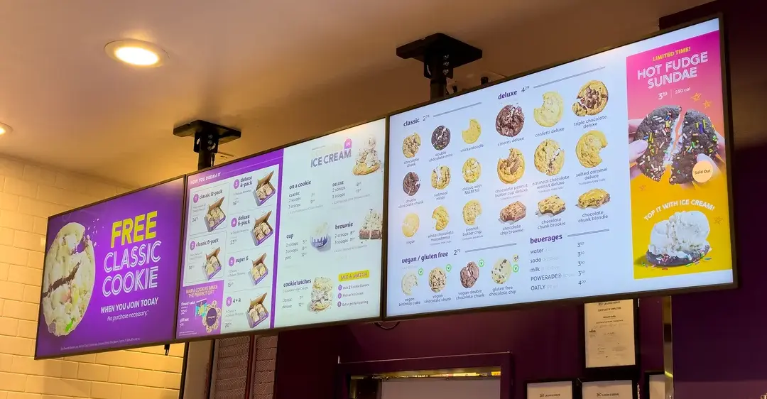 custom digital menu for restaurant and fast food